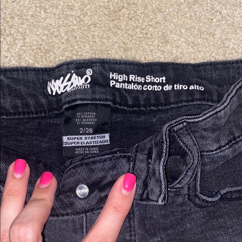 High Rise Jean Short - Picture 3 of 3